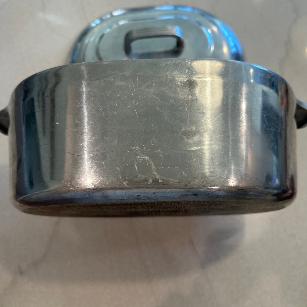 Vintage GHC Magnalite 4265 Cast Auminum Roaster Dutch Oven 8QT Made in the USA - Picture 5 of 12